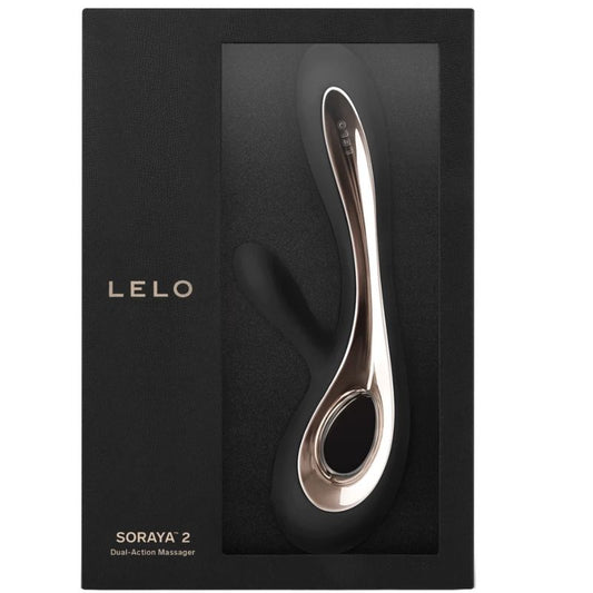 LELO - SORAYA 2 VIBRADOR CONEJO NEGRO