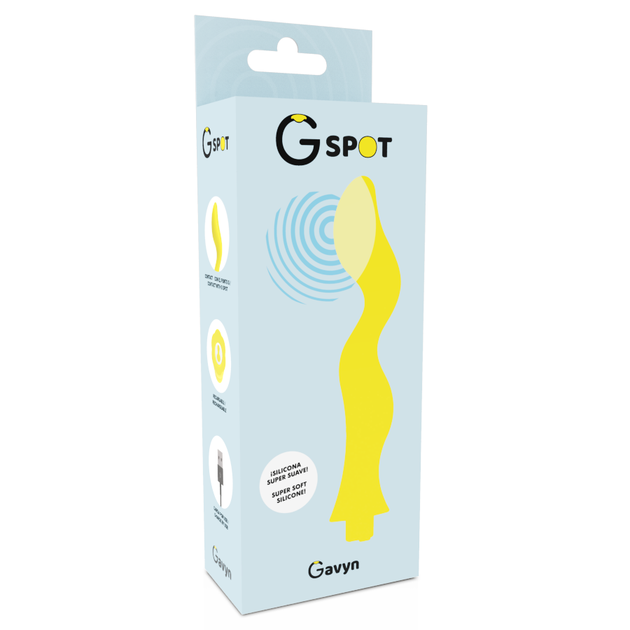 PUNTO G - VIBRADOR AMARILLO GAVYN PUNTO G