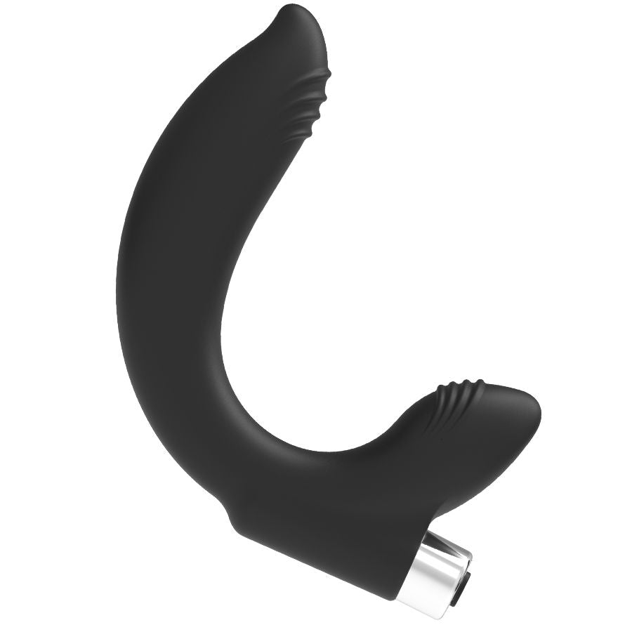 ADDICTED TOYS - RECHARGEABLE PROSTHETIC VIBRATOR MODEL 7 - BLACK