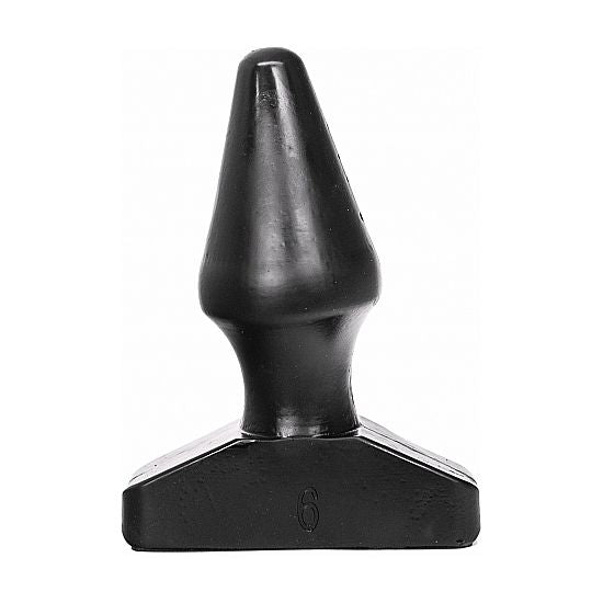 TODO NEGRO - PLUG ANAL DE 15,5 CM
