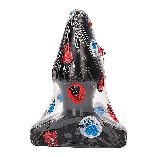 TODO NEGRO - PLUG ANAL DE 15,5 CM