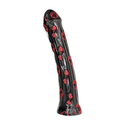 TODO NEGRO - DILDO PLUG DE 31 CM