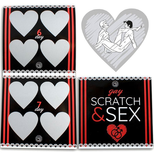 SECRETPLAY - JUEGO PARA PAREJAS GAY SCRATCH & SEX (ES/EN/FR/PT/DE)