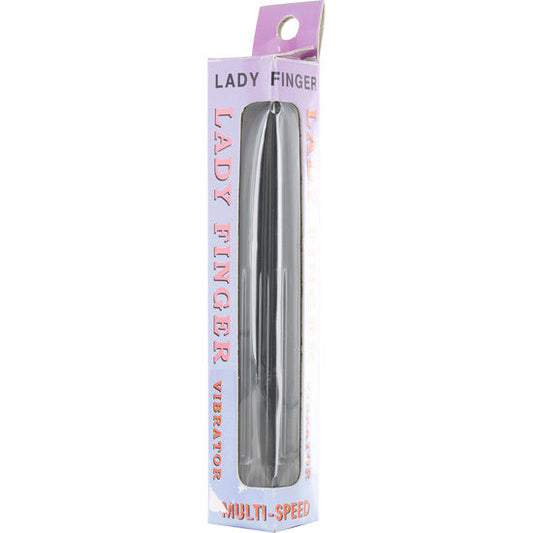 SIETE CREACIONES - MINI VIBRADOR LADYFINGER NEGRO