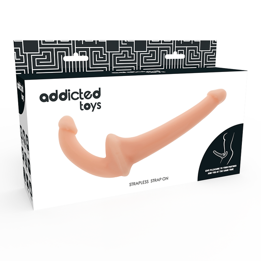 JUGUETES ADICTO - DILDO CON ARN S SIN SOPORTE NATURAL