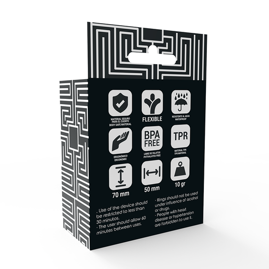 JUGUETES ADICTO - POTENZ - ANILLO C TRANSPARENTE PARA EL PENE