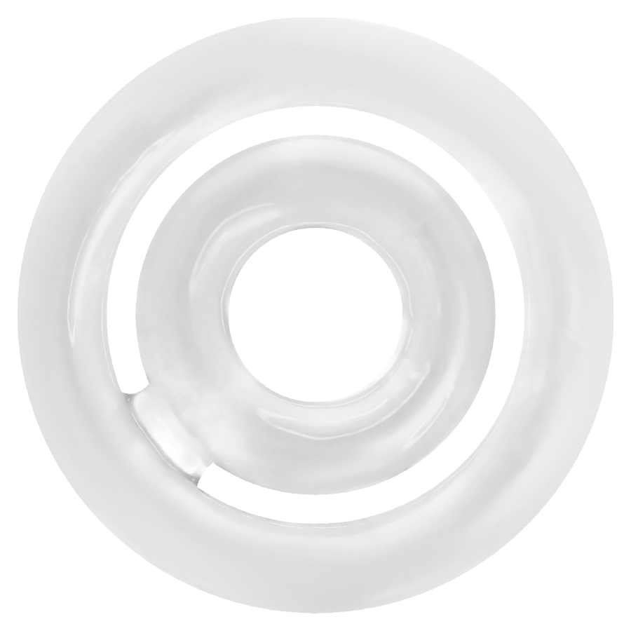 JUGUETES ADICTO - POTENZ - ANILLO C TRANSPARENTE PARA EL PENE