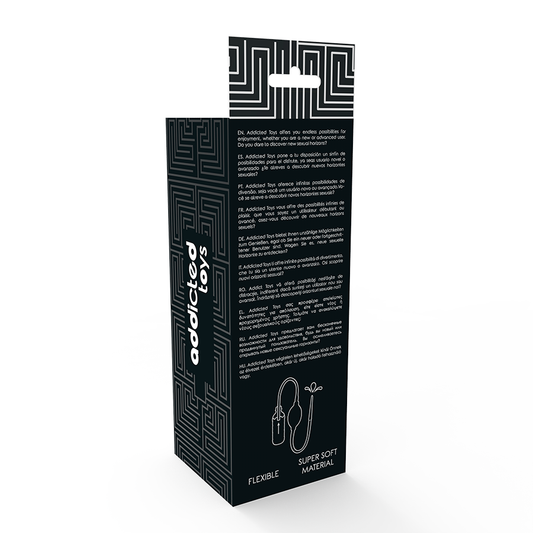 JUGUETES ADICTO - SET DE ENEMA NEGRO