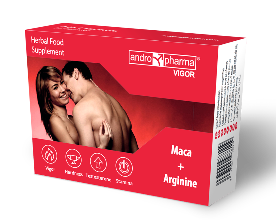 ANDROPHARMA VIGOR - LIBIDO INCREASE SUPPLEMENT