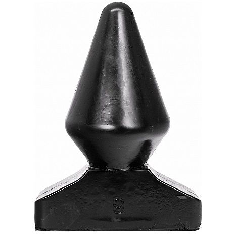 TODO NEGRO - PLUG ANAL DE 18,5 CM