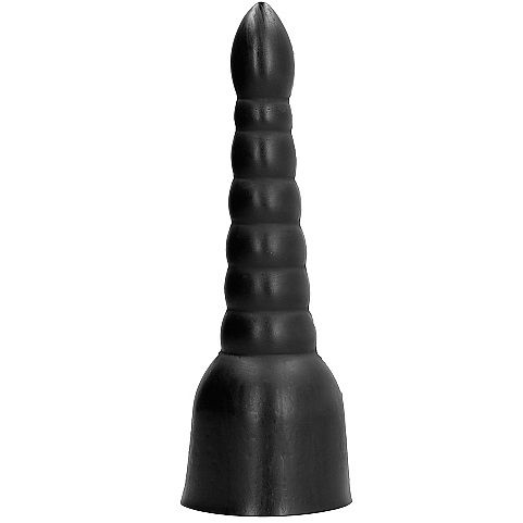 TODO NEGRO - DILDO DE 34 CM