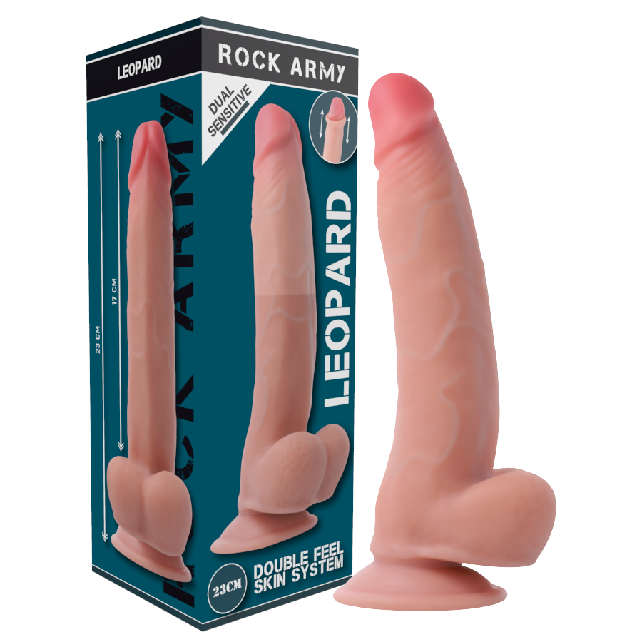 ROCKARMY - ROCKARMY DOUBLE DENSITY LEOPARD 23 CM -O- 4.77 CM