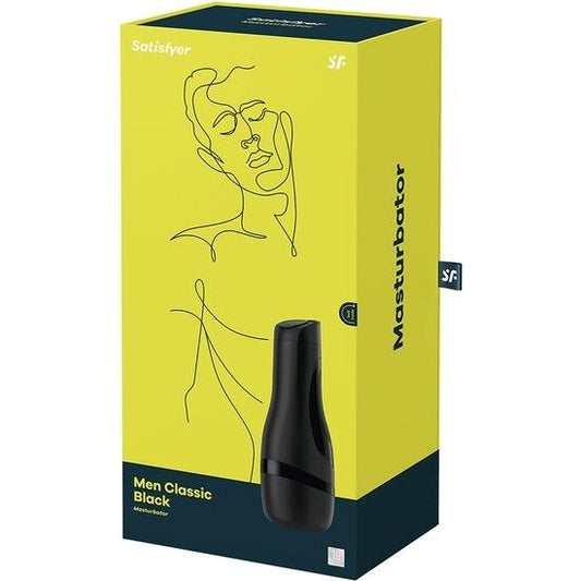 SATISFYER - MASTURBADOR CLÁSICO PARA HOMBRES PLATEADO