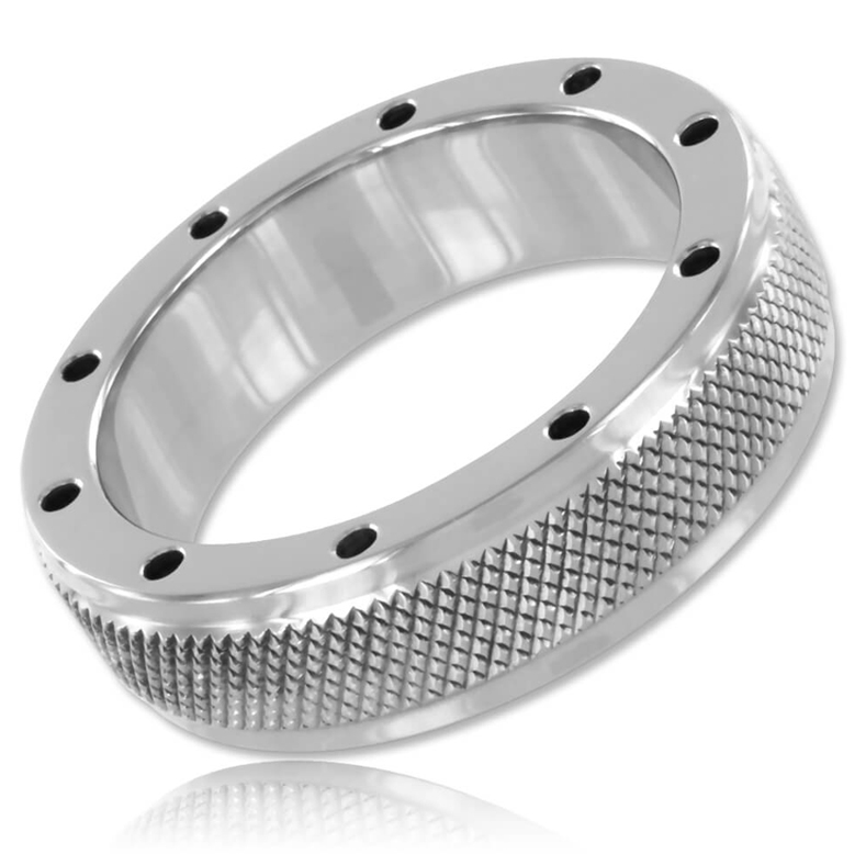 METAL HARD - ANILLO DE METAL PARA PENE Y TESTÍCULOS 50MM