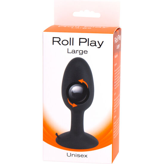 SEVEN CREATIONS - ROLL PLAY PLUG LARGE SILICONE