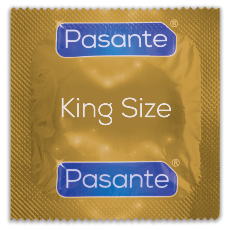 PASSANTE - CONDONES KING MS LARGOS Y ANCHOS 12 UNIDADES