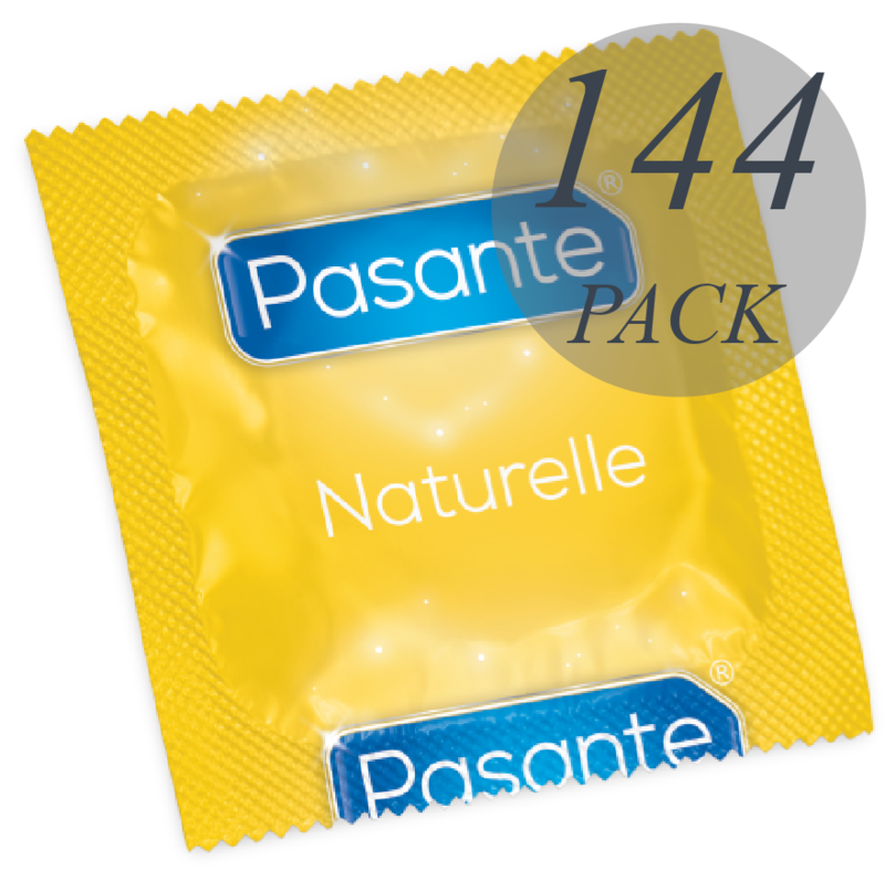 PASANTE - GAMA CONDONES NATURELLE 144 UNIDADES