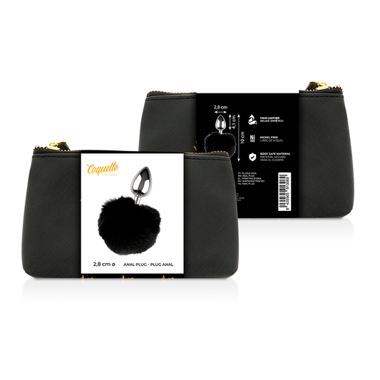 COQUETTE CHIC DESIRE - METAL ANAL PLUG SIZE G 2.8 X 4.1 CM