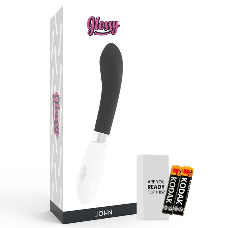 GLOSSY - VIBRADOR JOHN BLACK