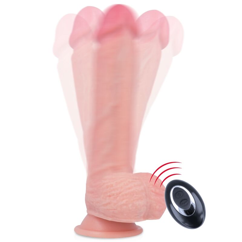 ROCKARMY - APACHE PREMIUM REMOTE CONTROL LIQUID SILICONE VIBRATOR 20.5 CM -O- 4.62 CM