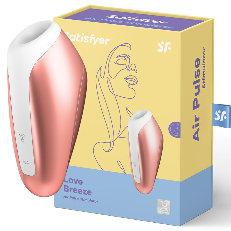 SATISFYER - SUCCIONADOR DE AMOR BRISA COBRE