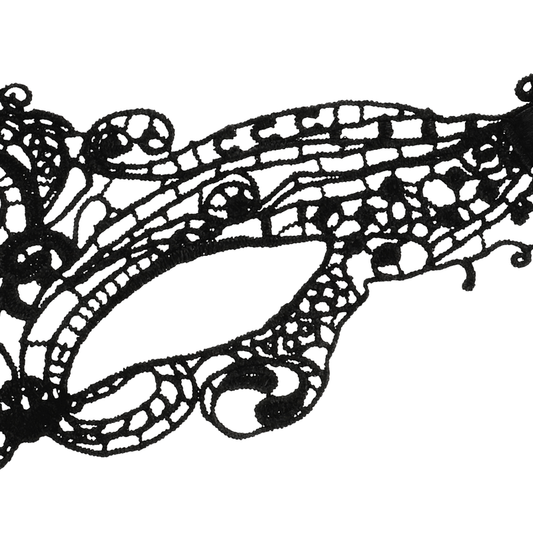COQUETTE CHIC DESIRE - MASCARILLA DE ENCAJE NEGRO FINO