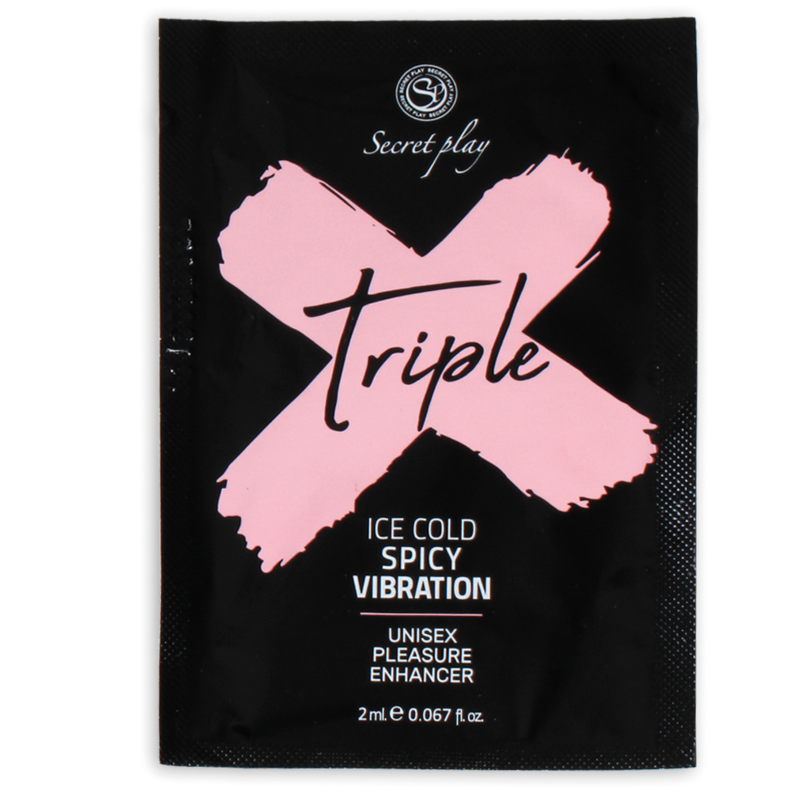 SECRETPLAY - SINGLE DOSE TRIPLE X PLEASURE ENTENSATOR