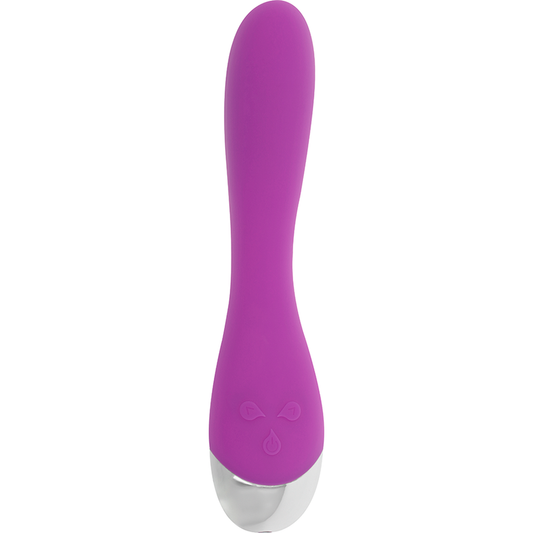 OHMAMA - VIBRADOR 6 MODOS Y 6 VELOCIDADES MORADO 20.5 CM