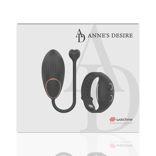 EL DESEO DE ANNE - TECNOLOGÍA HUEVO CONTROL REMOTO WATCHME NEGRO