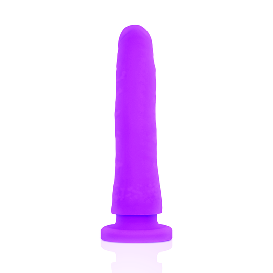 DELTA CLUB - ARNÉS DE JUGUETE + PENE DE SILICONA MORADO 17 CM -O- 3 CM