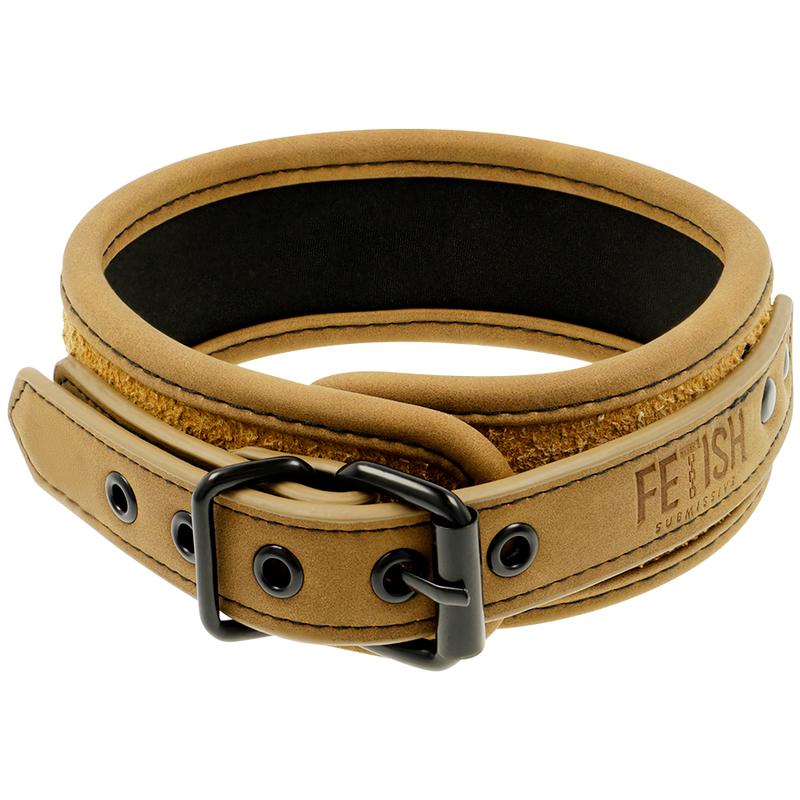 FETISH SUBMISSIVE ORIGIN - NEOPRENE LINED CHAIN NECKLACE