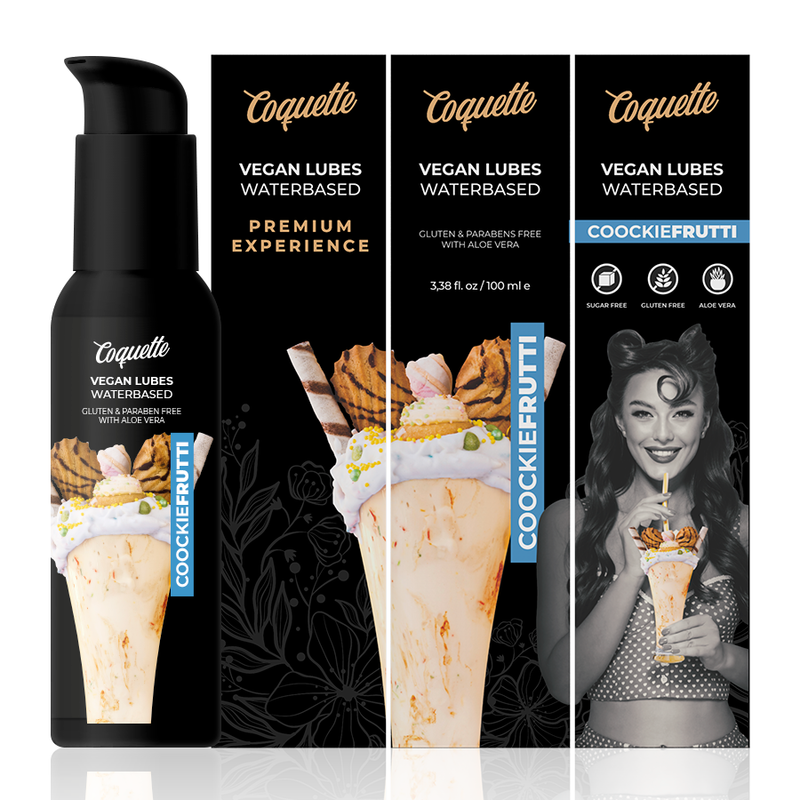 COQUETTE CHIC DESIRE - PREMIUM EXPERIENCE COOKIEFRUTTI VEGAN LUBRICANT 100ML