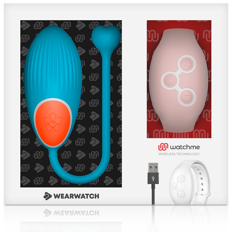 WEARWATCH - WATCHME TECHNOLOGY REMOTE CONTROL BLUE/PINK EGG