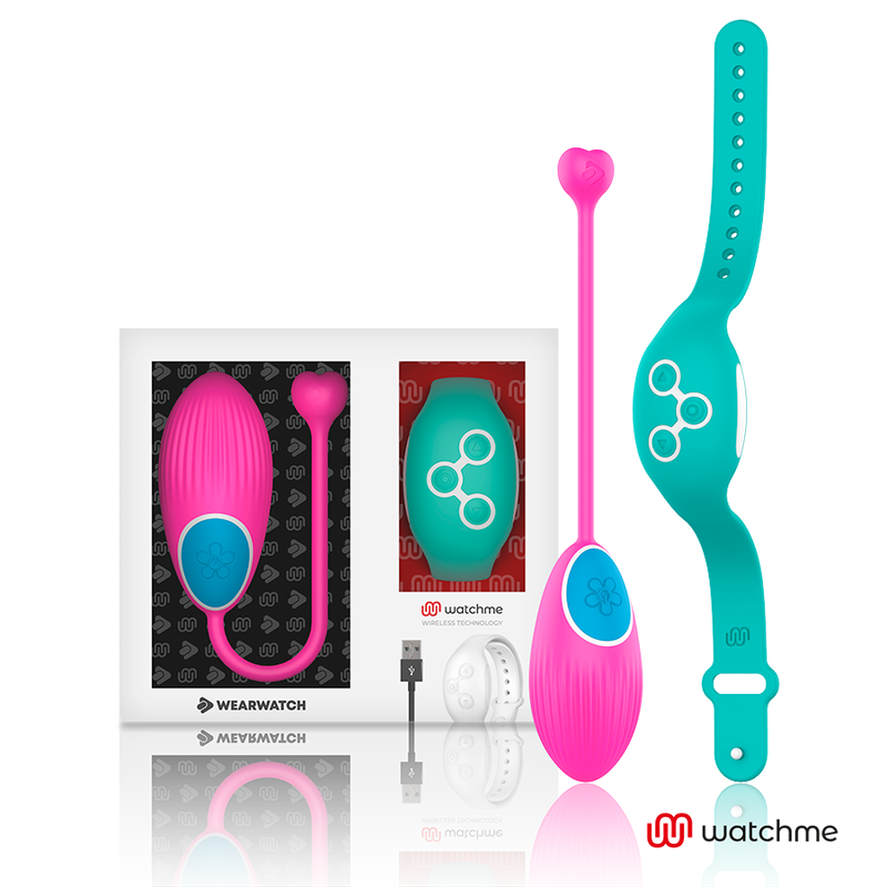 WEARWATCH - WATCHME TECHNOLOGY REMOTE CONTROL FUCHSIA EGG / SEA WATER