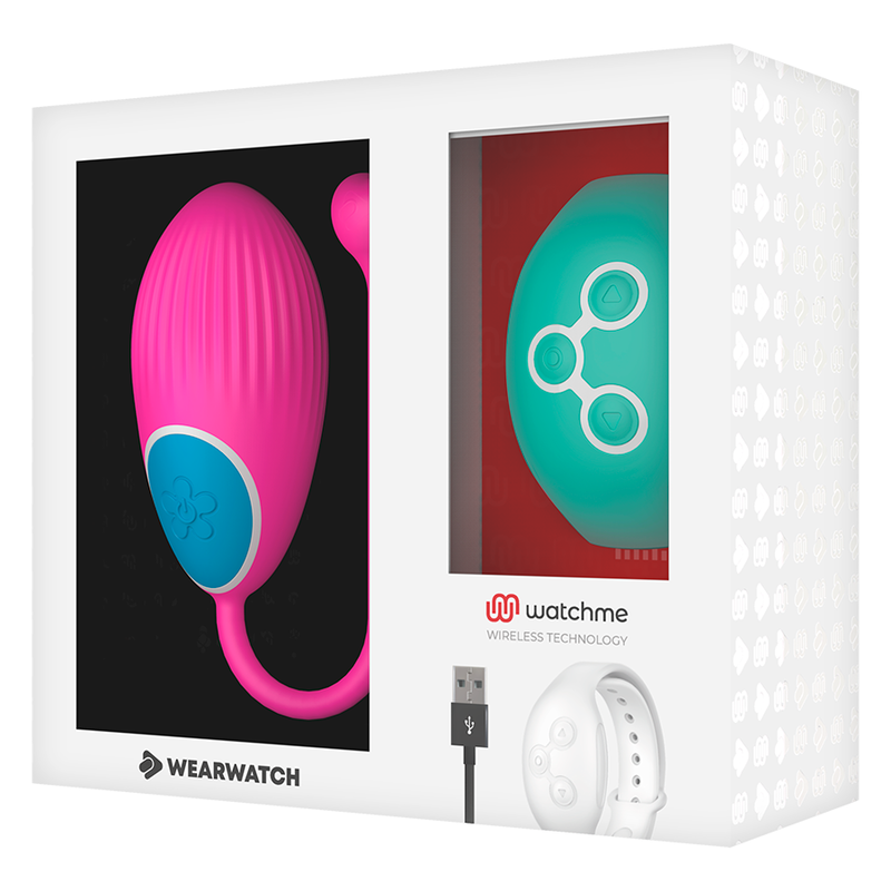 WEARWATCH - WATCHME TECHNOLOGY REMOTE CONTROL FUCHSIA EGG / SEA WATER