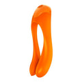 Satisfyer - Vibrador De Dedo Candy Cane Laranja