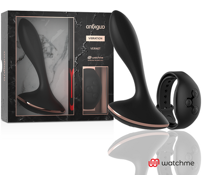 ANBIGUO - WATCHME VIBRADOR ANAL CON CONTROL REMOTO VERNET