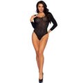 Leg Avenue - Mosaic Snap Croth Bodysuit Tamanho Único