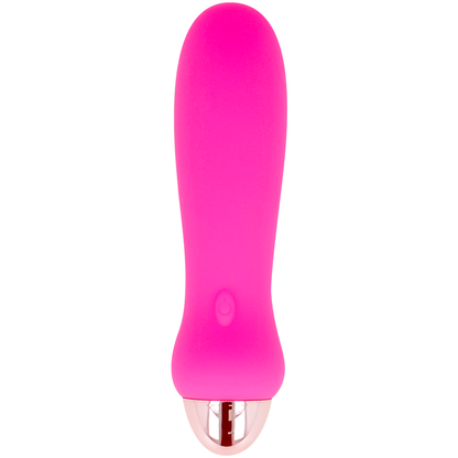 DOLCE VITA - FIVE PINK RECHARGEABLE VIBRATOR 7 SPEEDS