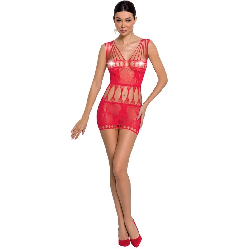 PASSION - WOMEN'S BS090 RED BODYSTOCK ONE SIZE