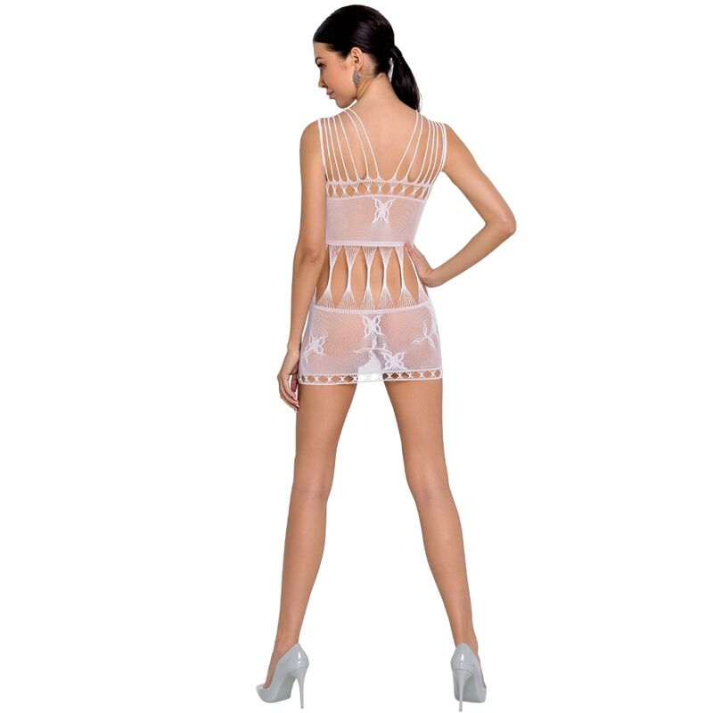 PASSION - WOMEN'S BS090 WHITE BODYSTOCK ONE SIZE