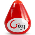 G-Vibe - Masturbador Texturado Reutilizvel Ovo Vermelho