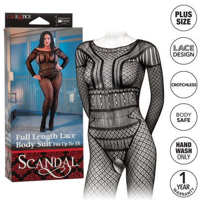 CALEXOTICS - BODY DE ENCAJE TALLA GRANDE