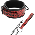 Begme - Premium Vegan Leather Red Edition Collar With Neoprene Lining