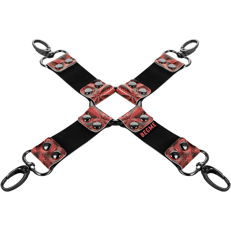 BEGME - PREMIUM RED EDITION VEGAN LEATHER PIG TIE