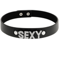 Coquette Chic Desire - Gargantilha Sexy De Couro Vegano