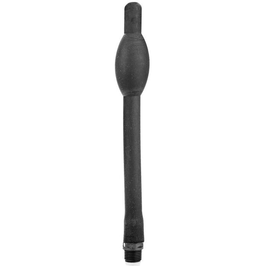 ALL BLACK - 27 CM SILICONE FOLDING ANAL SHOWER