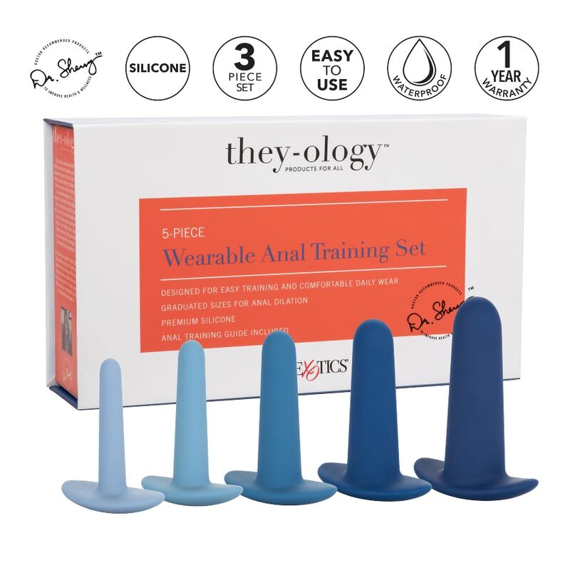CALEXOTICS - 5-PEAK WEARABLE ANAL TRAINING SET
