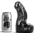 All Black - Realistic Black Dildo 17 cm
