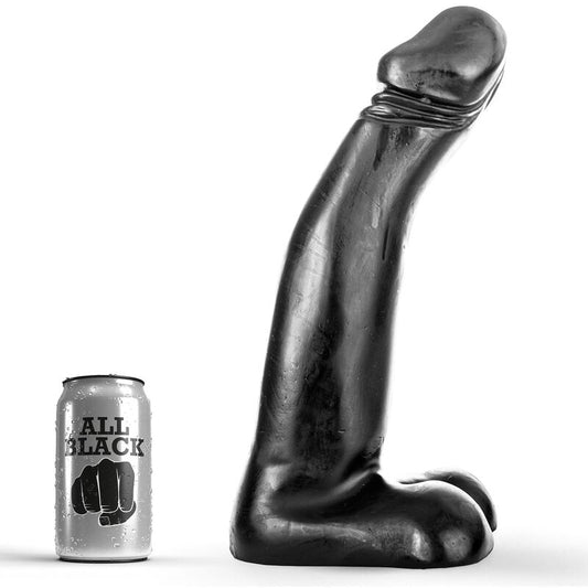TODO NEGRO - DILDO DE FISTING REALISTA NEGRO 29 CM